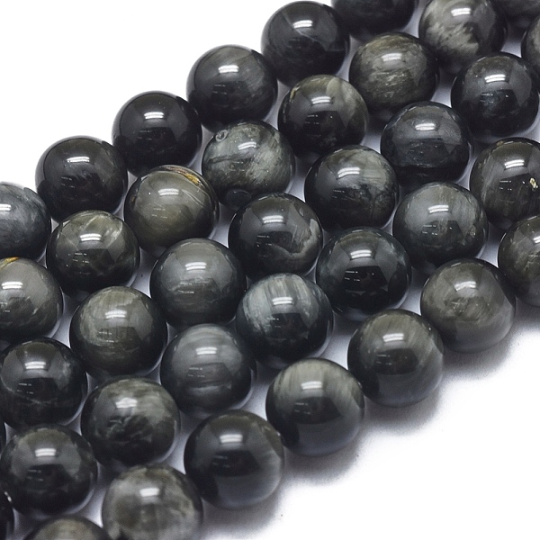 

PandaHall Natura Hawk's Eye Beads Strands, Eagle Eye Stone, Grade A, Round, 8mm, Hole: 1mm, about 51pcs/Strand, 15.75 inch(40 cm) Eagle Eye...