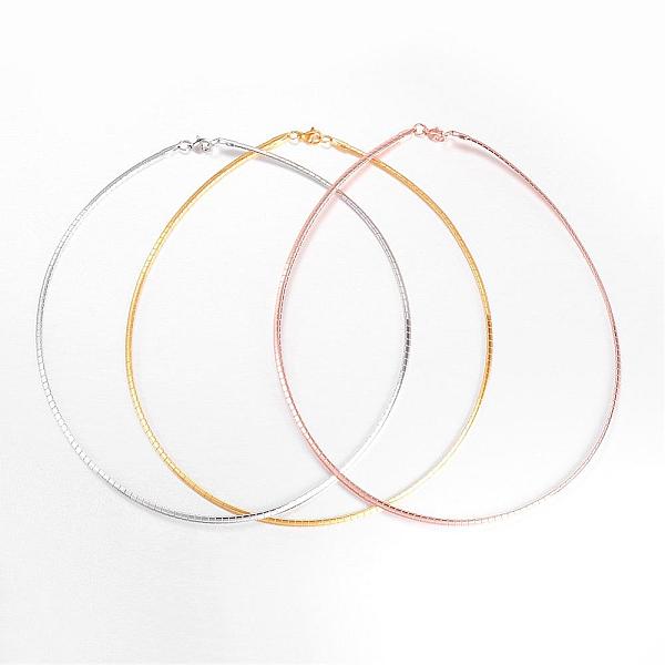 

PandaHall 304 Stainless Steel Necklaces, with Lobster Clasps, Mixed Color, 17.7 inch(45cm) 304 Stainless Steel
