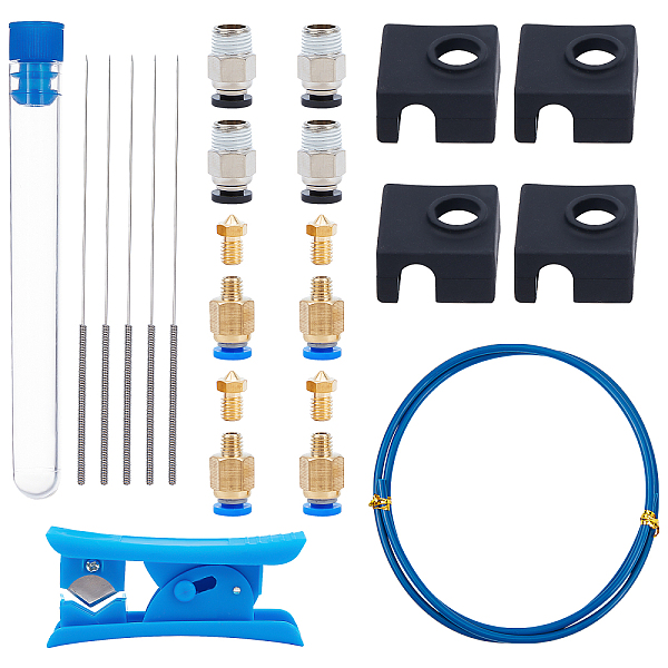 

PandaHall Olycraft Stainless Steel & Brass Quick Connect Kit, Printer Accessories, Stainless Steel & Brass Quick Connect Kit, PTFE(Poly...
