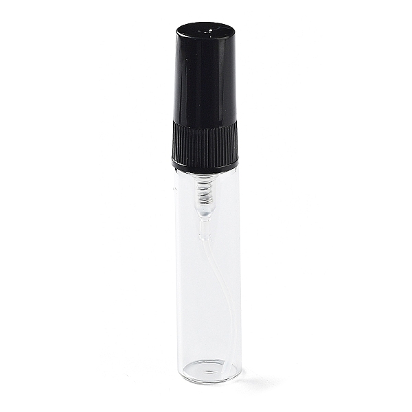 

PandaHall 5ml Mini Refillable Glass Spray Bottles, with Plastic Fine Mist Sprayer & Dust Cap, for Perfume, Essential Oil, Clear, 7.65x1.4cm...