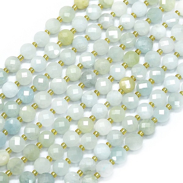 Natural Aquamarine Beads Strands