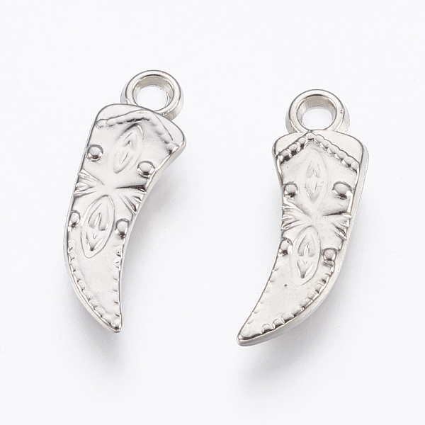 

PandaHall CCB Plastic Pendants, Scabbard, Platinum, 23x7.5x3mm, Hole: 2mm Plastic Others