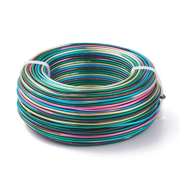 5 Segment Colors Round Aluminum Craft Wire
