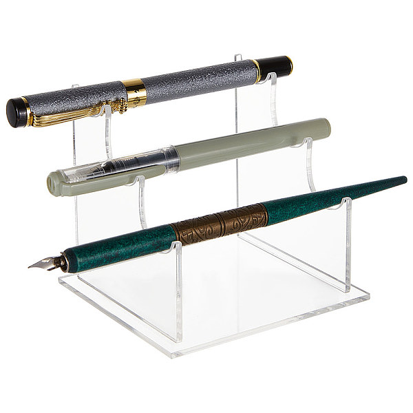 

PandaHall 3-Tier Transparent Acrylic Pen Holder Display Stand, Makeup Brush Rack, Desk Pencil Wand Holder, Clear, 91x99x89mm Acrylic Others...