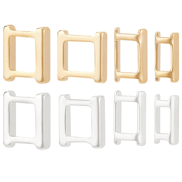 

PandaHall BENECREAT 56Pcs 8 Styles Eco-Friendly Brass Watch Band Clasps, Long-Lasting Plated, Lead Free & Cadmium Free, Golden & Silver...