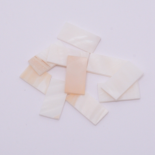 

PandaHall Shell Pearl Beads, Frosted, No Hole/Undrilled, Rectangle, Bisque, 20x10x1.5mm Shell Pearl Rectangle Orange