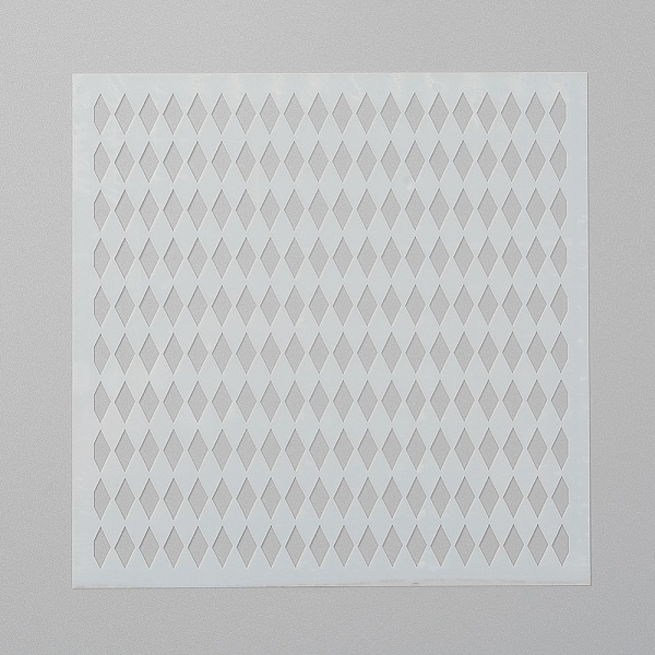 

PandaHall Plastic Reusable Painting Stencils, Cake Stencils, for Painting on Fabric Canvas Tiles Floor Furniture Wood and Cakes, White...