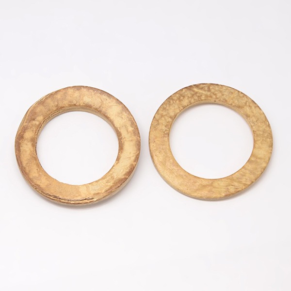 Фурнитуры дерева ювелирные кокосового связывающие кольца