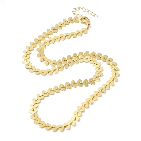 

PandaHall Brass Cobs Chain Necklaces for Women, Real 24K Gold Plated, 17.48 inch(44.4cm) Brass