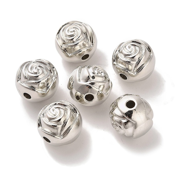 

PandaHall CCB Plastic Beads, Flower Bud, Platinum, 14.5x5.5mm, Hole: 3.1mm Plastic Others