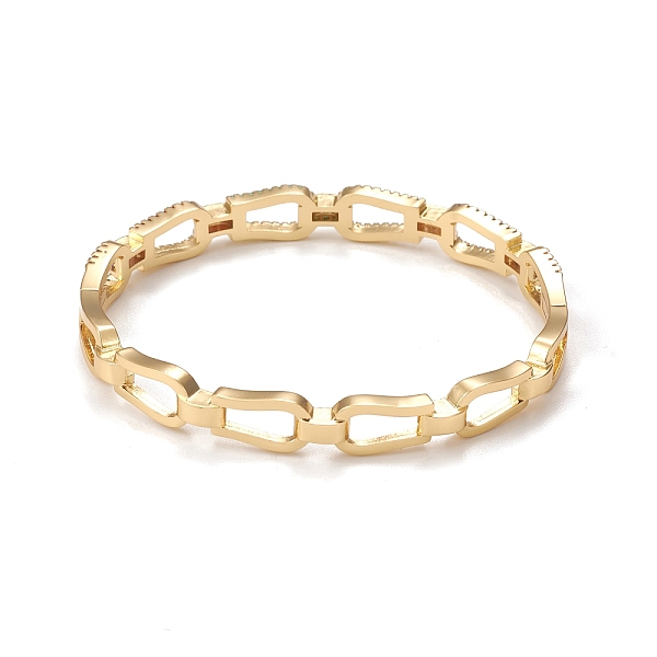 

PandaHall Rack Plating Brass Micro Pave Cubic Zirconia Link Bangles for Women, Long-Lasting Plated, Cadmium Free & Lead Free, Real 18K Gold...