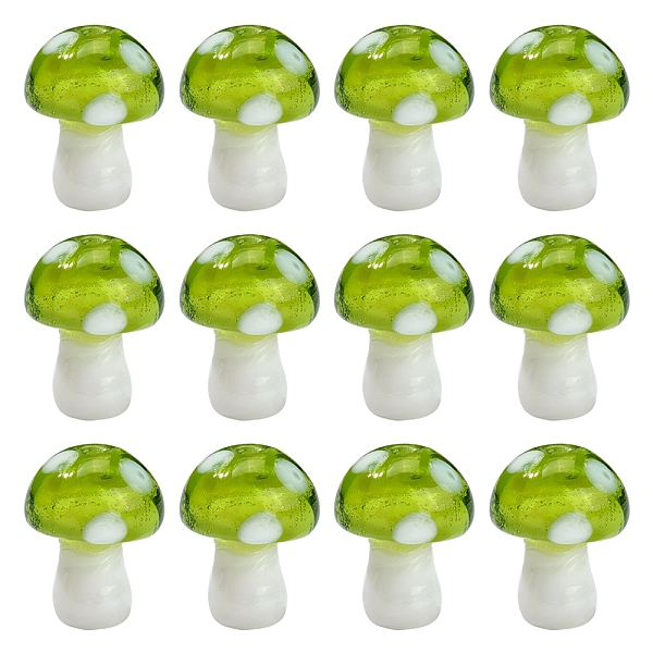 10Pcs Mushroom Hand… - image