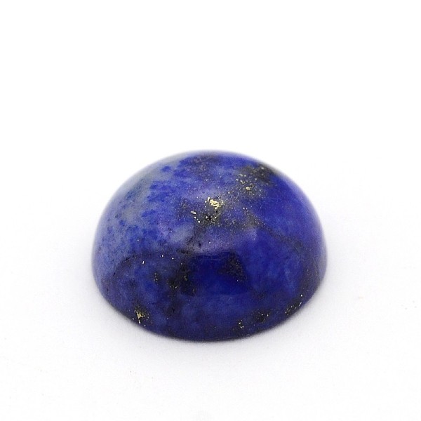 Teñidos Cúpula Naturales / Lapis Lazuli Redondos Medio Cabochons