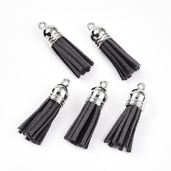 Décorations de pendentif pompon en daim-image-FIND-T002-A32-fr