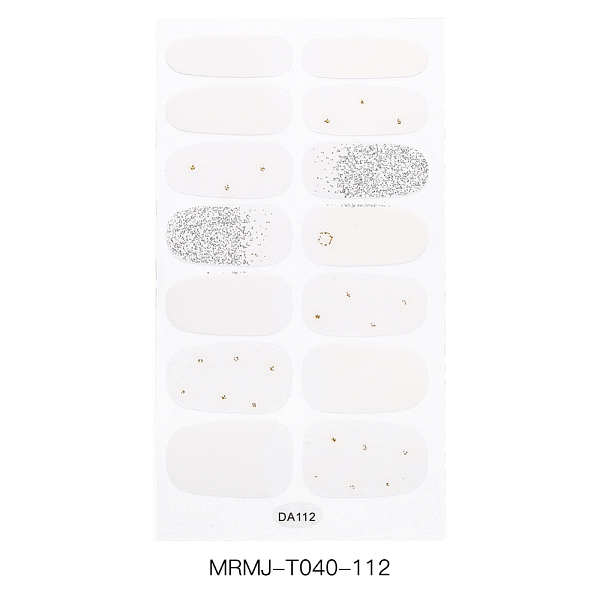 

PandaHall Full Cover Nail Art Stickers, Nail Decals Self-adhesive, for Women Girls Manicure Nail Art Decoration, Colorful, 10x5.5cm Paper...