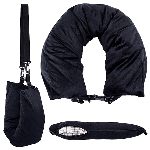 Velvet with Polyester Travel Pillowcase