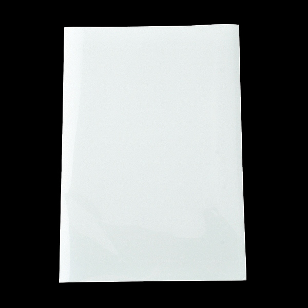 

PandaHall A4 Matte Vinyl Transfer Film, For T-shirt Garment, White, 29.7x21x0.02cm Plastic White