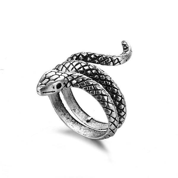 

PandaHall Alloy Punk Bracelet Hip-hop Ring Cool Animal Ring Set Alloy