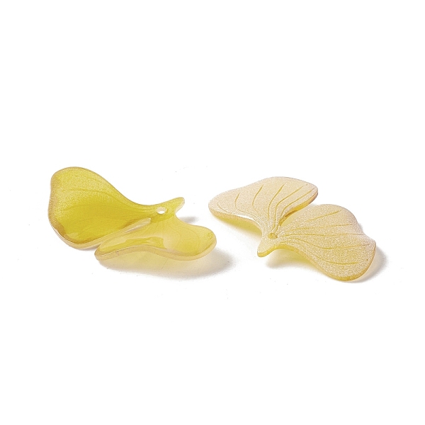 

PandaHall Plastic Heat Shrink Film Pendants, Butterfly, Gold, 20x31.5x3mm, Hole: 1mm Plastic Butterfly Gold