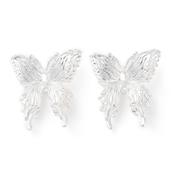 

PandaHall Alloy Beads, Butterfly, Silver, 22.5x20x8mm, Hole: 2mm Alloy Butterfly