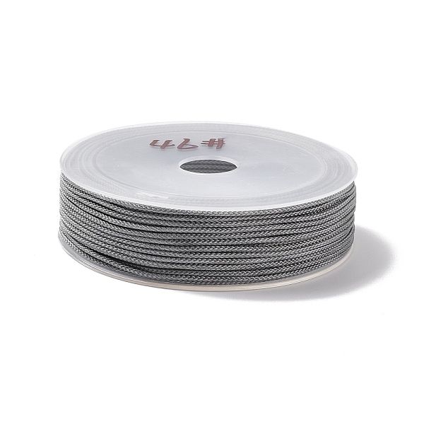 

PandaHall Braided Nylon Threads, Dyed, Knotting Cord, for Chinese Knotting, Crafts and Jewelry Making, Gray, 1.5mm, about 13.12 Yards...