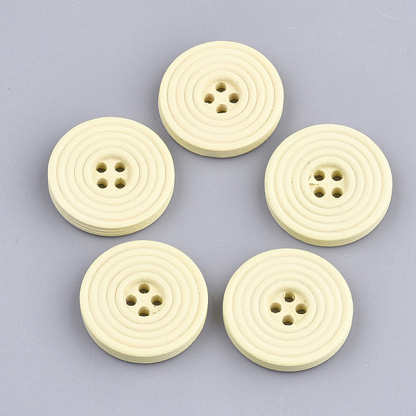 Painted Wooden Buttons