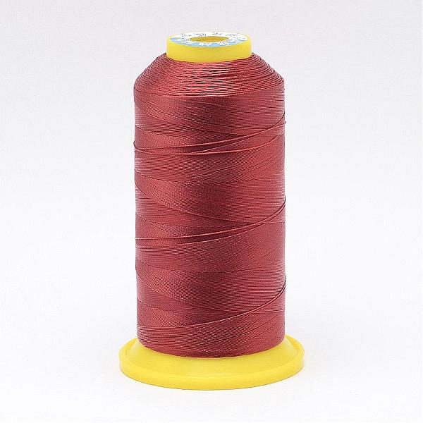 

PandaHall Nylon Sewing Thread, Brown, 0.4mm, about 400m/roll Nylon Brown