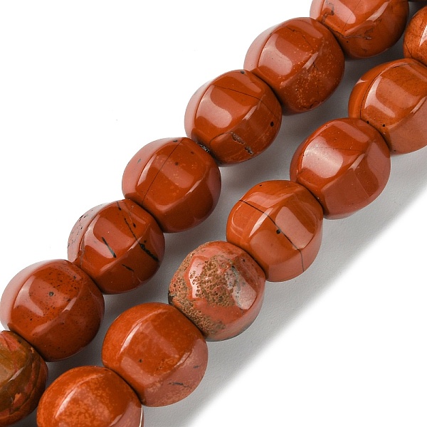 

PandaHall Natural Red Jasper Beads Strands, Faceted, Round, 10mm, Hole: 1.3mm, about 40pcs/strand, 16.14~16.22''(41~41.2cm) Red Jasper Round