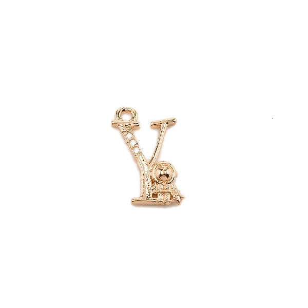 

PandaHall Brass Micro Pave Cubic Zirconia Charms, Long-plating, Letter, Letter.Y, 15.5x10x3mm, Hole: 1.5mm Brass+Cubic Zirconia Letter Clear