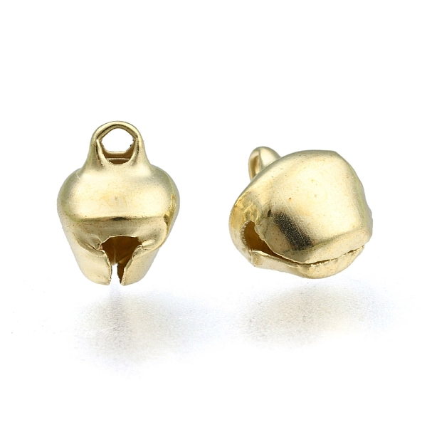 

PandaHall Iron Bell Charms, Golden, 9.5x8x7mm, Hole: 1~2mm Iron Bell