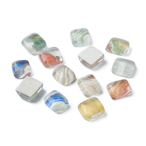 PandaHall Irregular Mosaic Pieces, Ceramic Mosaic Tiles, for DIY Crafts Home Decoration Arts, Colorful, 11~23x10.5~19x6~6.5mm, about...