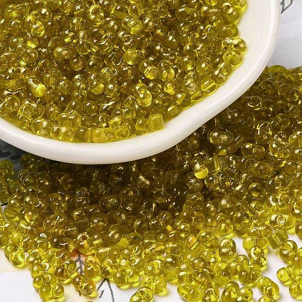 Spray Painted Glass Seed Beads