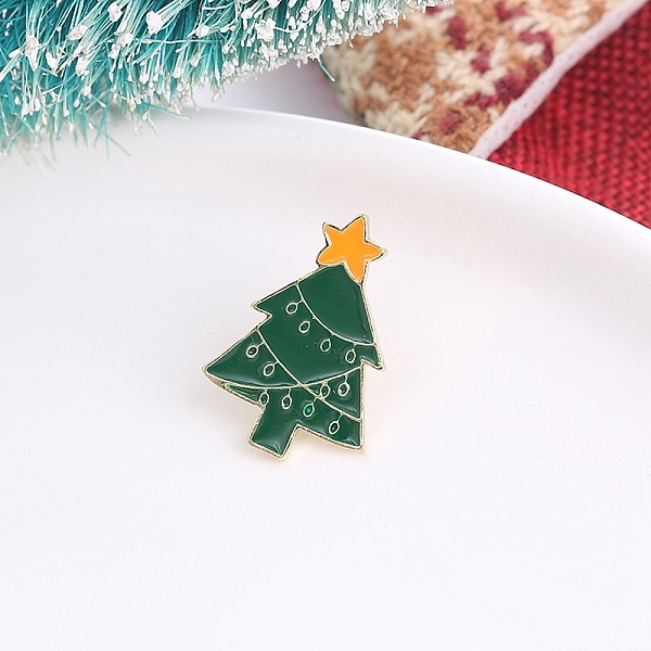 Christmas Alloy Enamel Pins