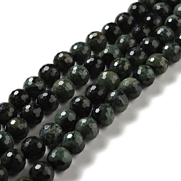 

PandaHall Natural Kambaba Jasper Beads Strands, Faceted(128 Facets), Round, 10mm, Hole: 1mm, about 36~38pcs/strand, 14.17~14.96 inch...
