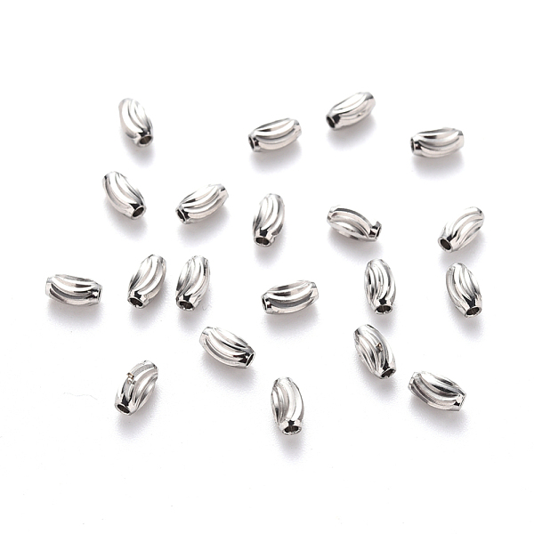 201 Stainless Steel Corrugated Beads