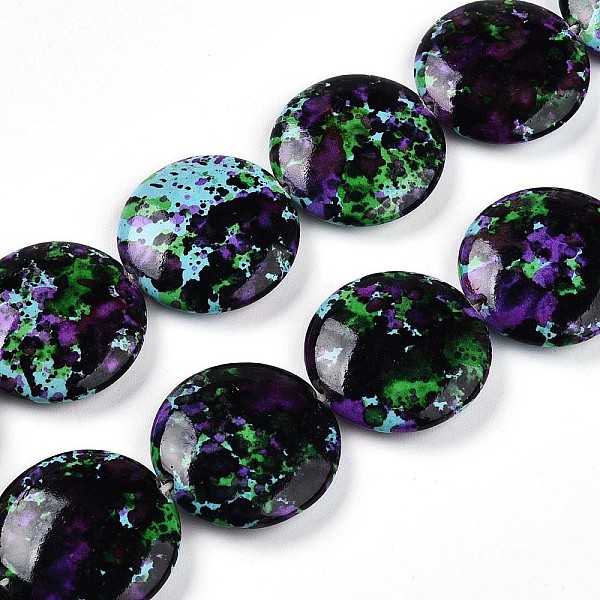 Synthetic Turquoise Beads Strands