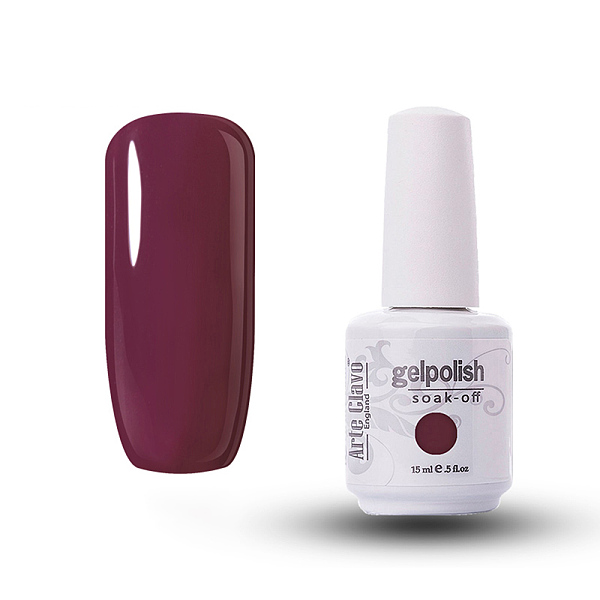 

PandaHall 15ml Special Nail Gel, for Nail Art Stamping Print, Varnish Manicure Starter Kit, Dark Red, Bottle: 34x80mm Resin Red