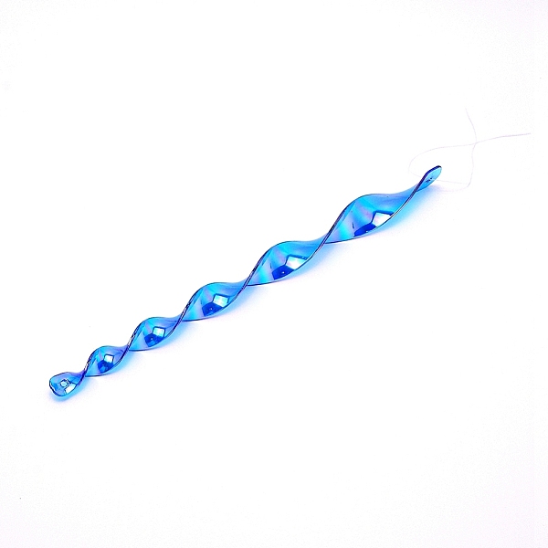 

PandaHall Plastic Bird Repellent Stick, Heliciform, Deep Sky Blue, 38.5cm Plastic