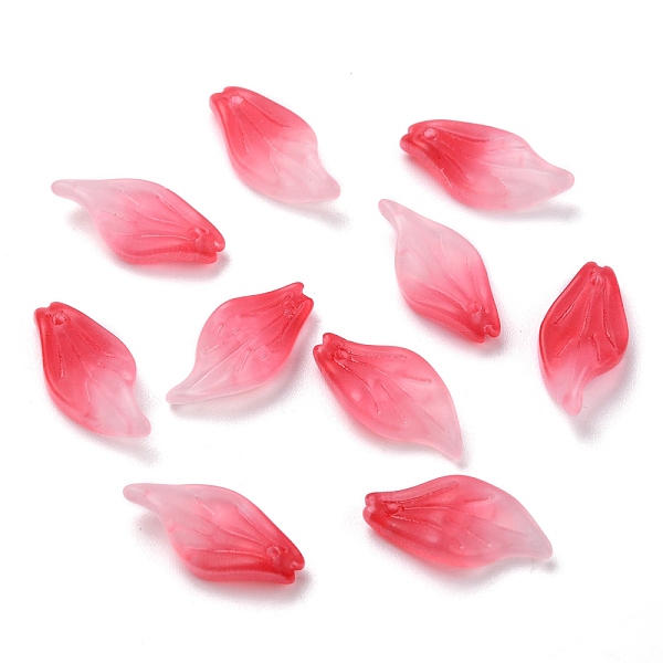 

PandaHall Transparent Glass Pendants, Petaline, Hot Pink, 19.5x9.5x3mm, Hole: 1.2mm Glass Petaline