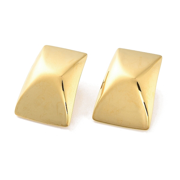 

PandaHall 304 Stainless Steel Stud Earring, Rectangle, Golden, 29x21mm 304 Stainless Steel Rectangle