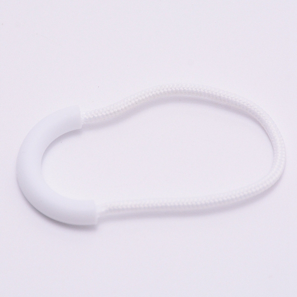 

PandaHall Plastic Replacement Pull Tab Accessories, with Polyester Cord, for Luggage Suitcase Backpack Jacket Bags Coat, White, 6x3x0.5cm...