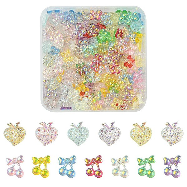 13 Styles Resin Cabochons