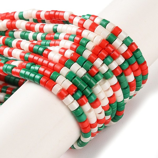 

PandaHall Handmade Czech Lampwork Beads Strands, Disc Beads, Colorful, 2.5x2mm, Hole: 1mm, about 224pcs/strand, 15.55 inch(39.5cm) Lampwork...
