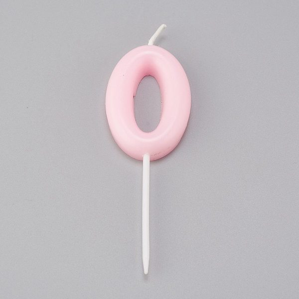 

PandaHall Paraffin Candles, Number Shaped Smokeless Candles, Decorations for Wedding, Birthday Party, Pink, Num.0, 0: 91.5x29x8.5mm Paraffin...
