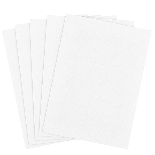 

PandaHall BENECREAT 25 Sheet A4 21cmx30cm Stiff Felt Fabric Sheet, 2mm Thick White Craft Felt Fabric Nonwoven Felt Sheets for Sewing...
