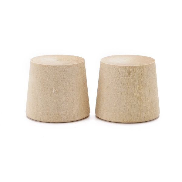 

PandaHall Bamboo Bottle Stoppers, Trapezoid, Wheat, 33x31~38mm Bamboo Trapezoid Orange