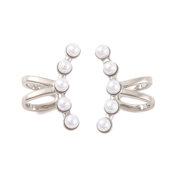 Brass Cuff Earrings - image