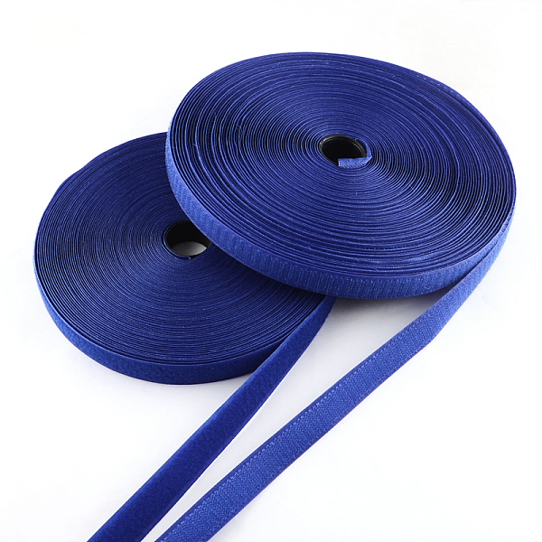 

PandaHall Adhesive Hook and Loop Tapes, Magic Taps with 50% Nylon and 50% Polyester, Medium Blue, 25mm Nylon