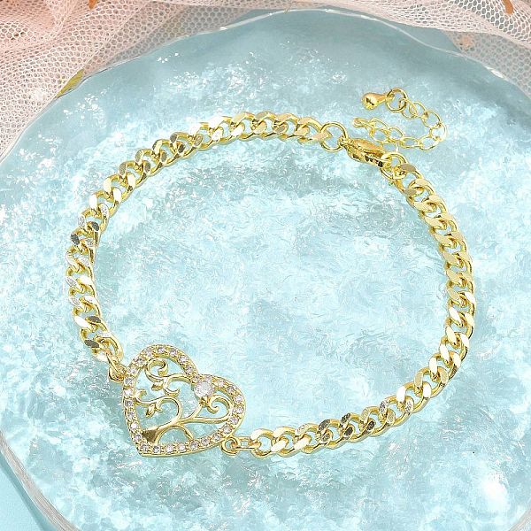 Brass Micro Pave Cu… - image