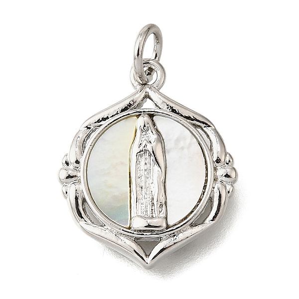 Brass Shell Pendants - image